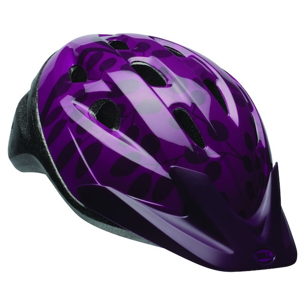 Bell Sports Thalia Black/Purple ABS/Polycarbonate Bicycle Helmet 7107156 - main